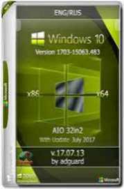 Windows 17 ( Windows 10 ) Pro x64 v1703 Build 15063 